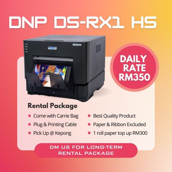 DNP Printer RX1HS for Rent