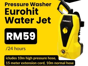 Rent 24 Hours Eurohit Pressure Washer (KL and Selangor)