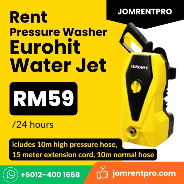 Rent 24 Hours Eurohit Pressure Washer (KL and Selangor)