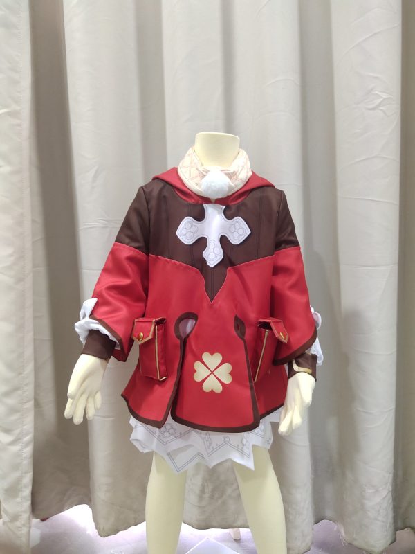 KIDS COSPLAY GENSHIN Game GIRL Klee Costume Set Below 130CM for Rent - Image 3