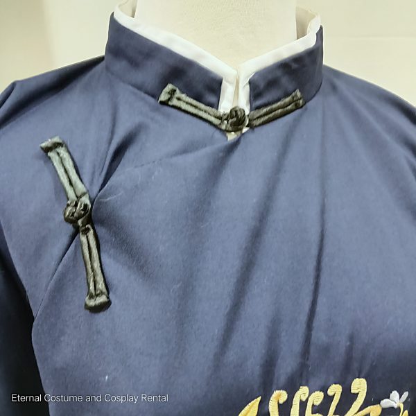 CHINESE Qing Dynasty Palace Concubine Costume Dark Blue YanXiGongLue Drama Story of YanXi Palace 延禧攻略魏璎珞 Free Size High Quality for Rent - Image 5