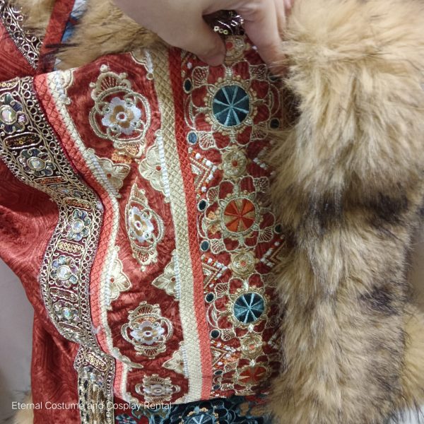 TIBET Style Costume Female Dull Red Princess Size S - L for Rent for Rent - Image 4