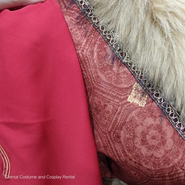 TIBET Style Costume Female Dull Red Princess Size S - L for Rent for Rent - Image 6
