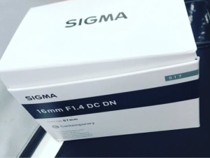 Sigma F1.4 16mm DC DN (Lens only) for Rent